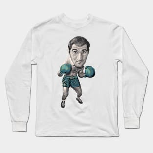 Marciano Boxing Grey Palette Pixel Art Long Sleeve T-Shirt